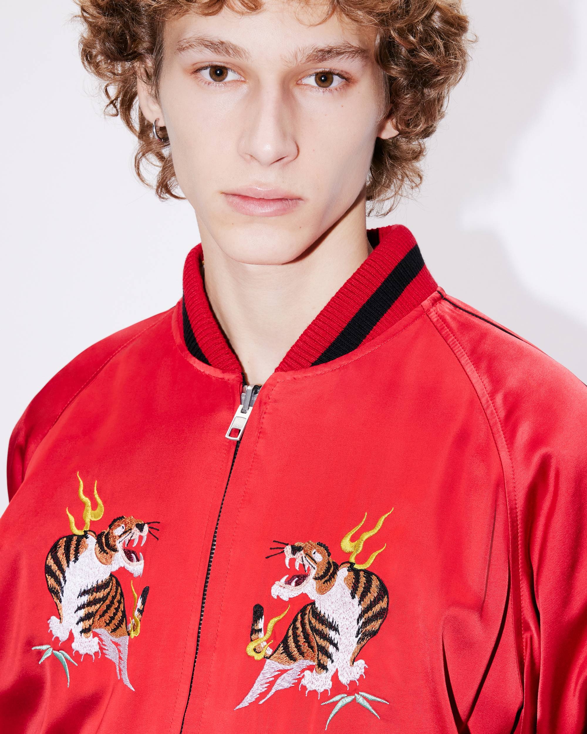'Year of the Dragon' reversible embroidered genderless jacket - 8