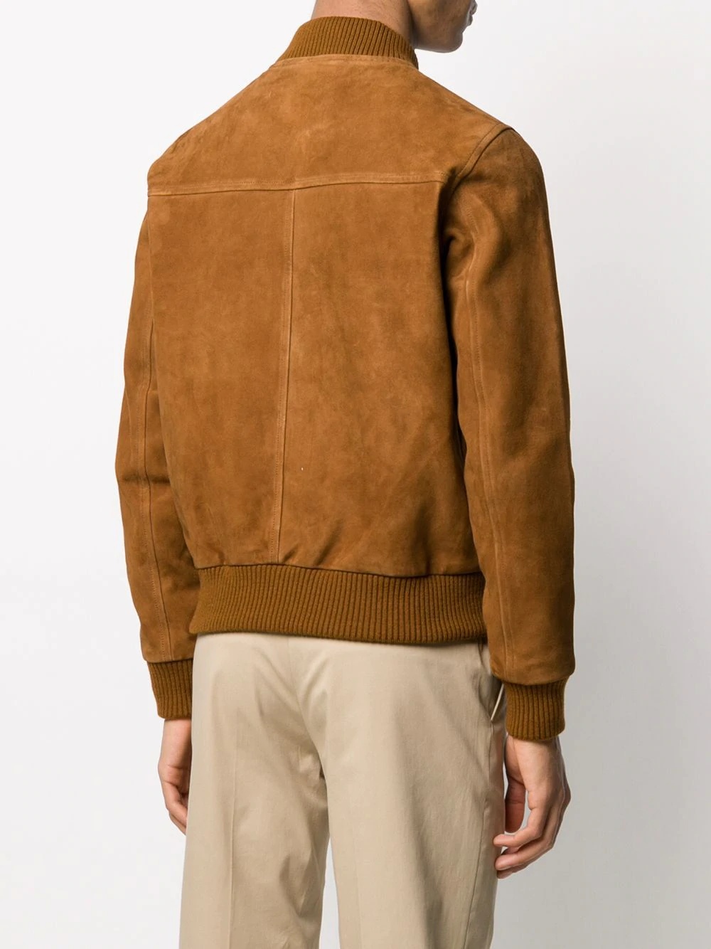 suede bomber jacket - 4