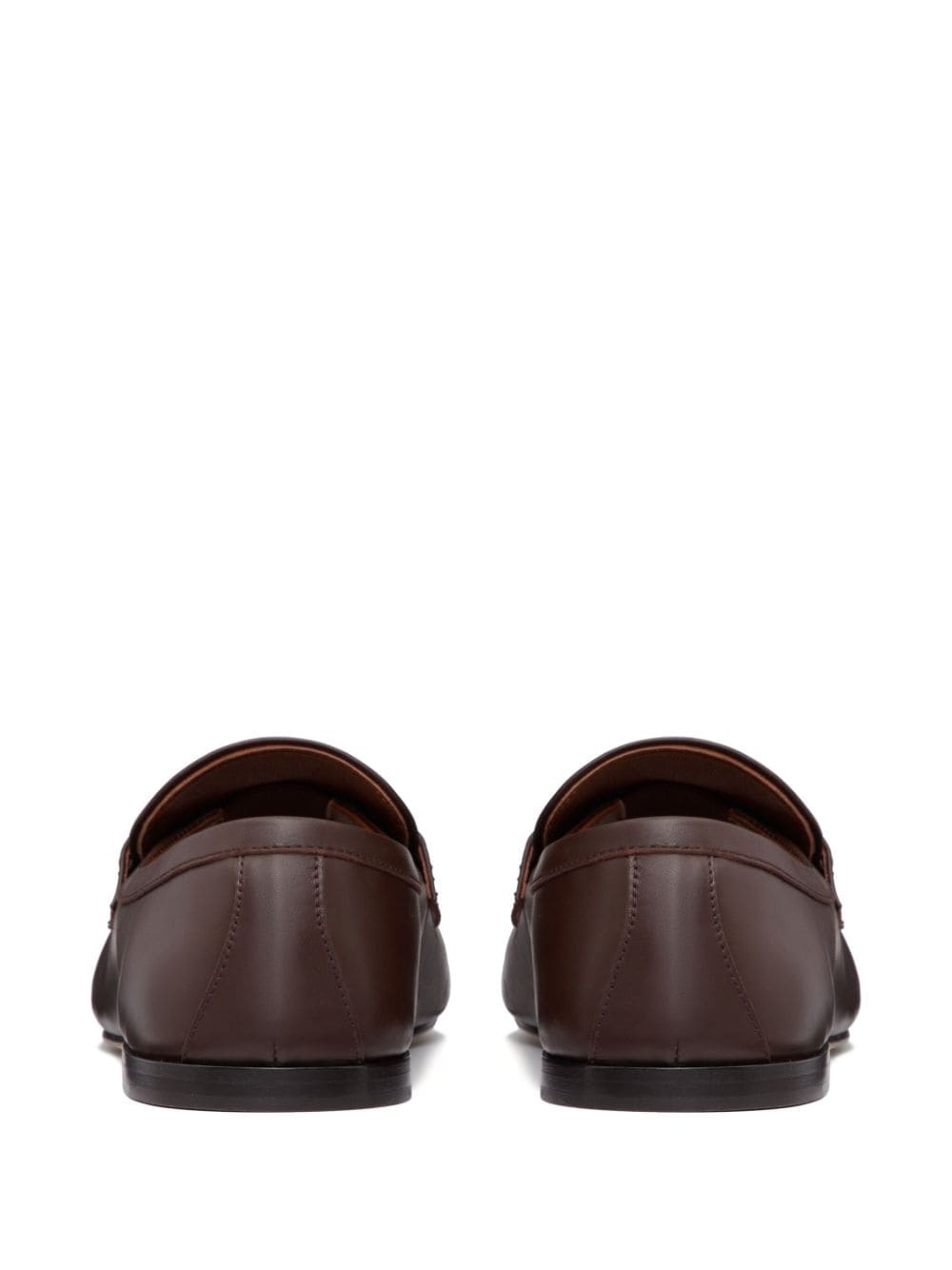 VLogo Signature leather loafers - 3