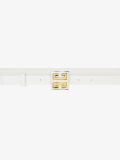 Givenchy 4G BELT IN LEATHER outlook