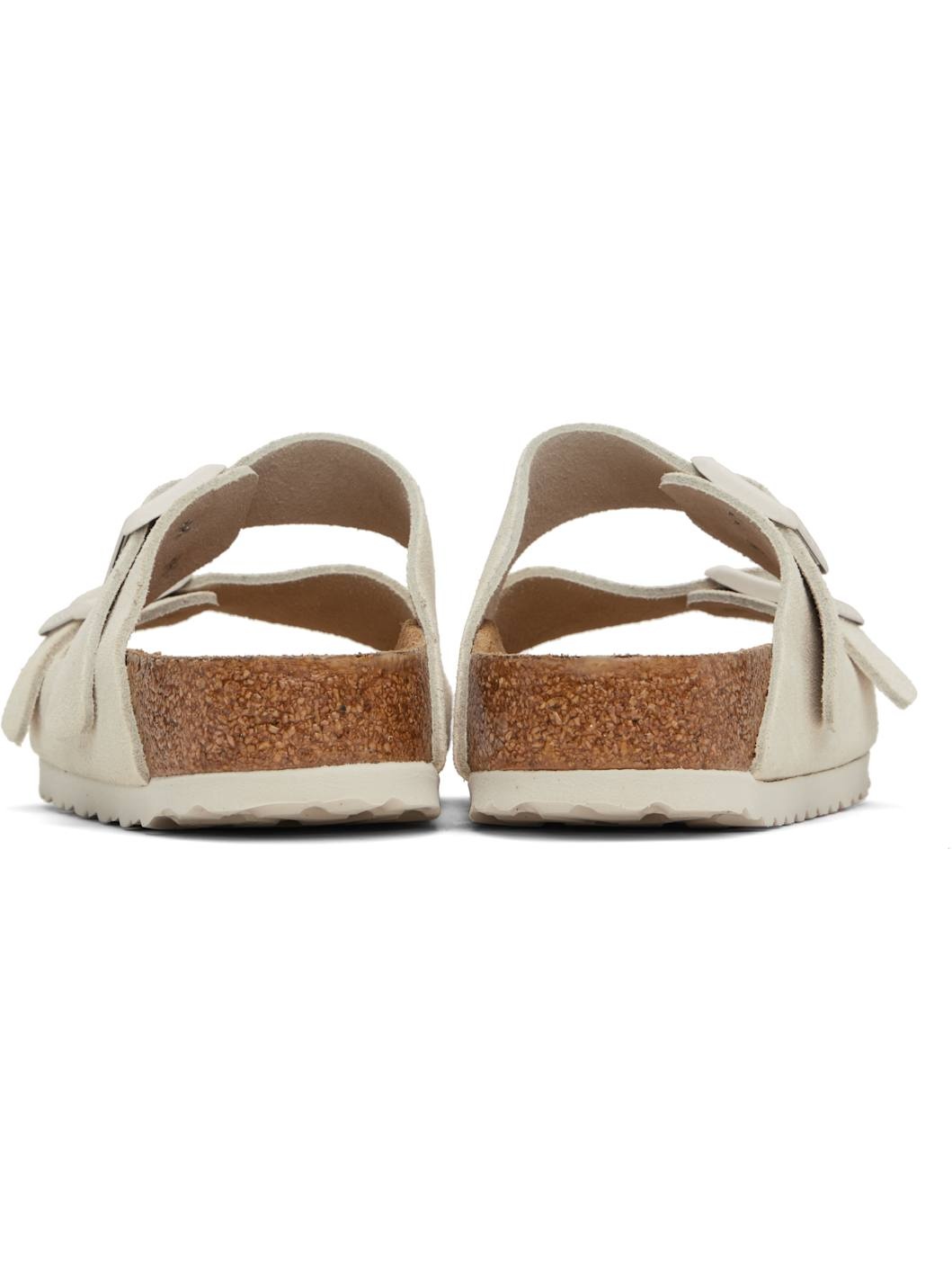 Off-White Regular Arizona Soft Footbed Sandals - 2