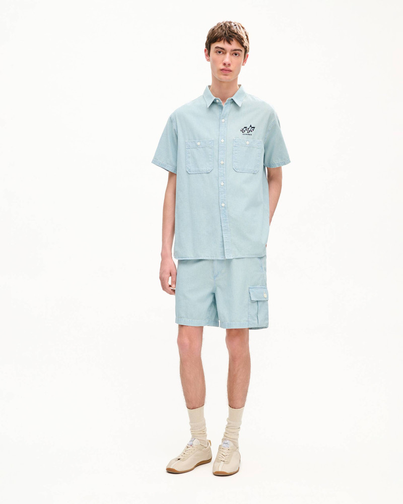 KENZO 'KENZO Sounds' cargo shorts in japanese denim outlook