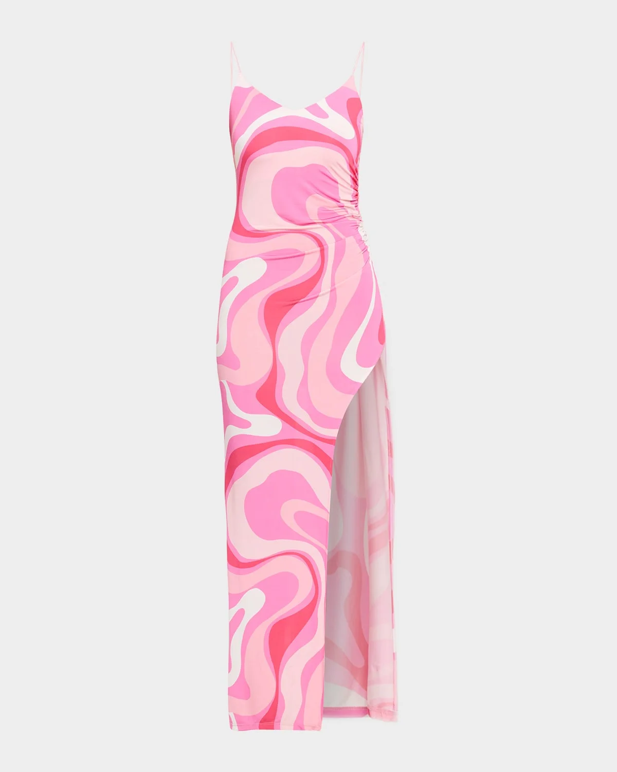 Hailey Geometric Jersey Maxi Dress - 1