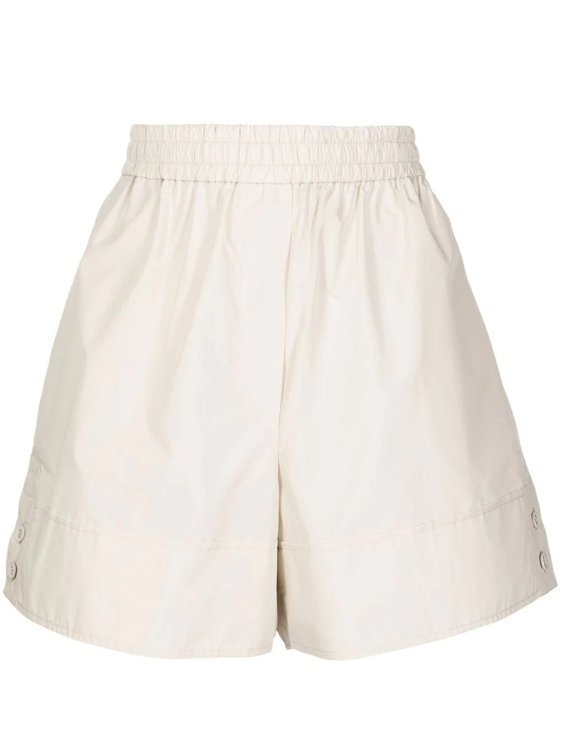 elasticated above-knee shorts 1