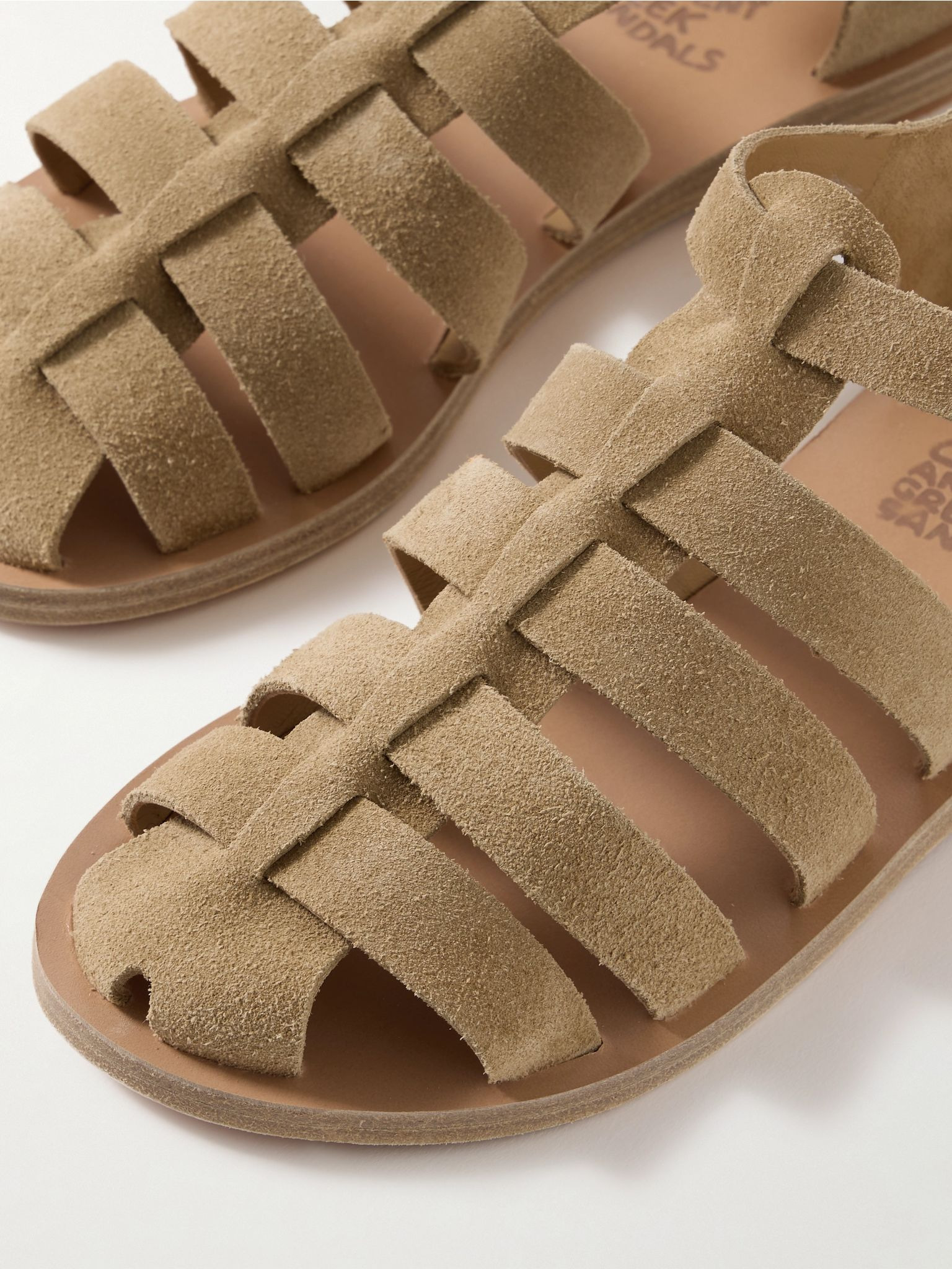Homeria suede sandals Beige - 4