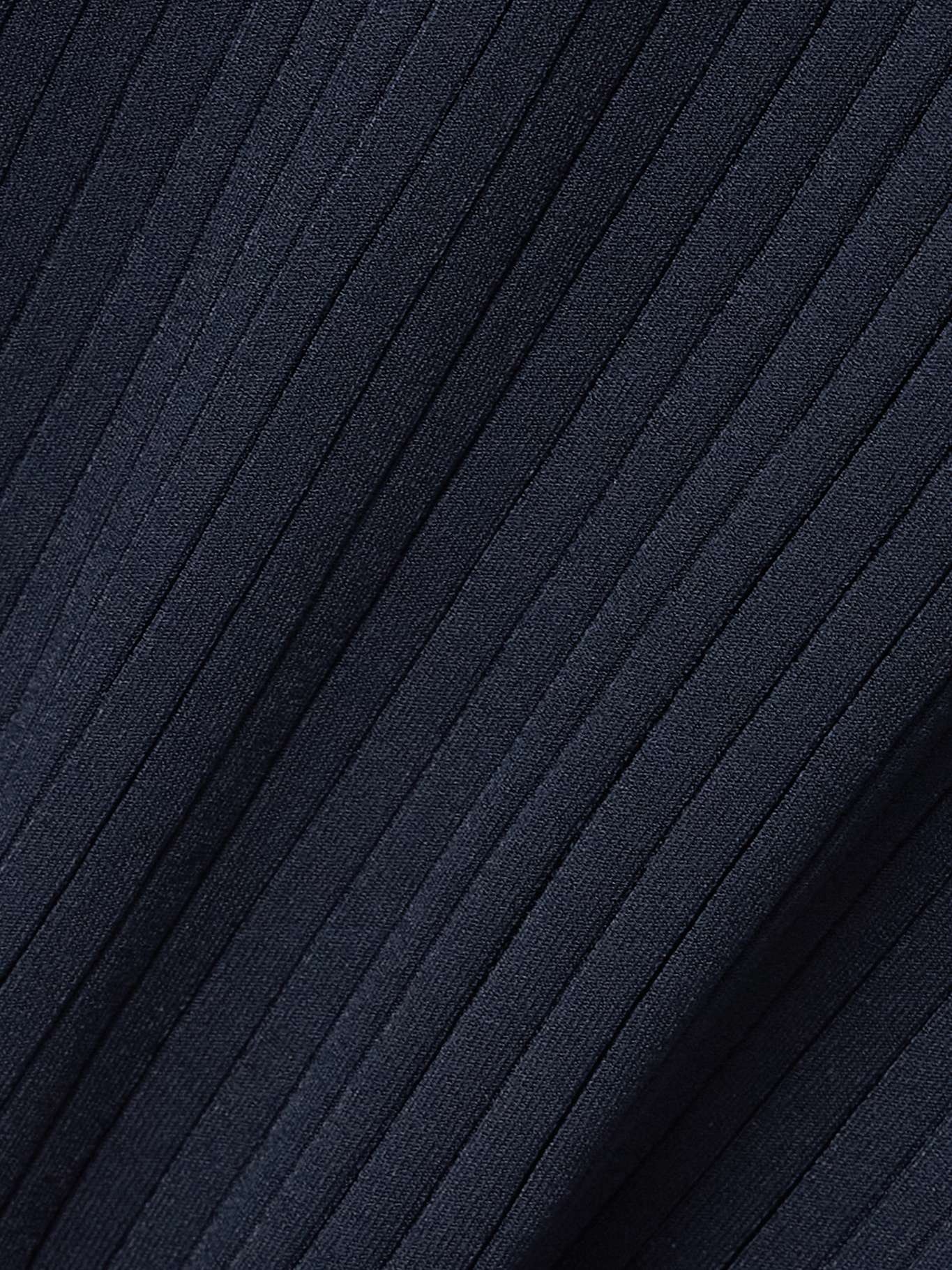 Ribbed-knit midi skirt - 4