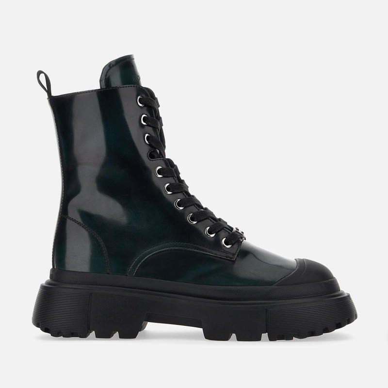 Combat Boots Hogan H619 Green 1