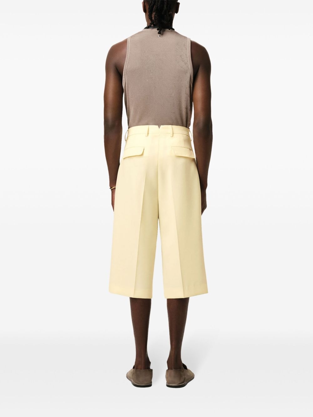 wool Bermuda shorts - 4