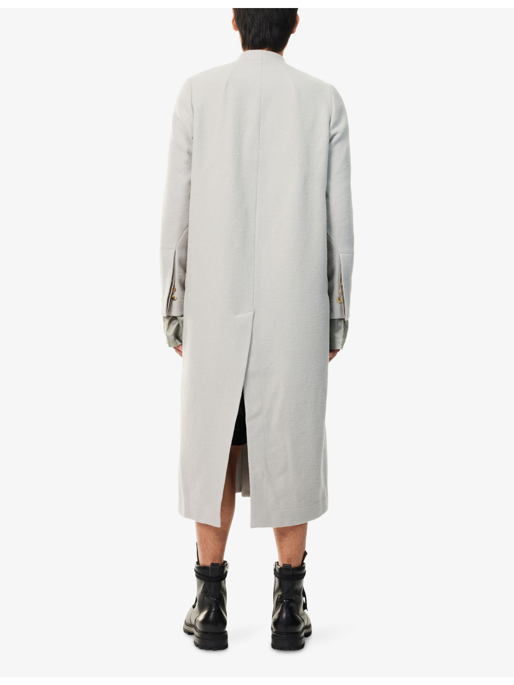 Museum Double-Breasted Wool Coat - 4