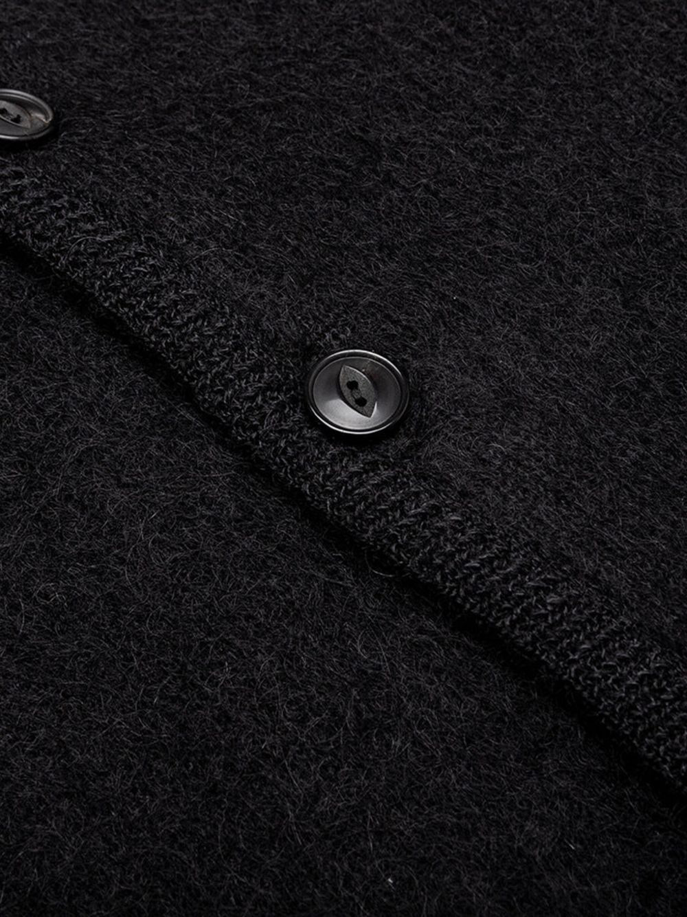 logo-embroidered cardigan - 4