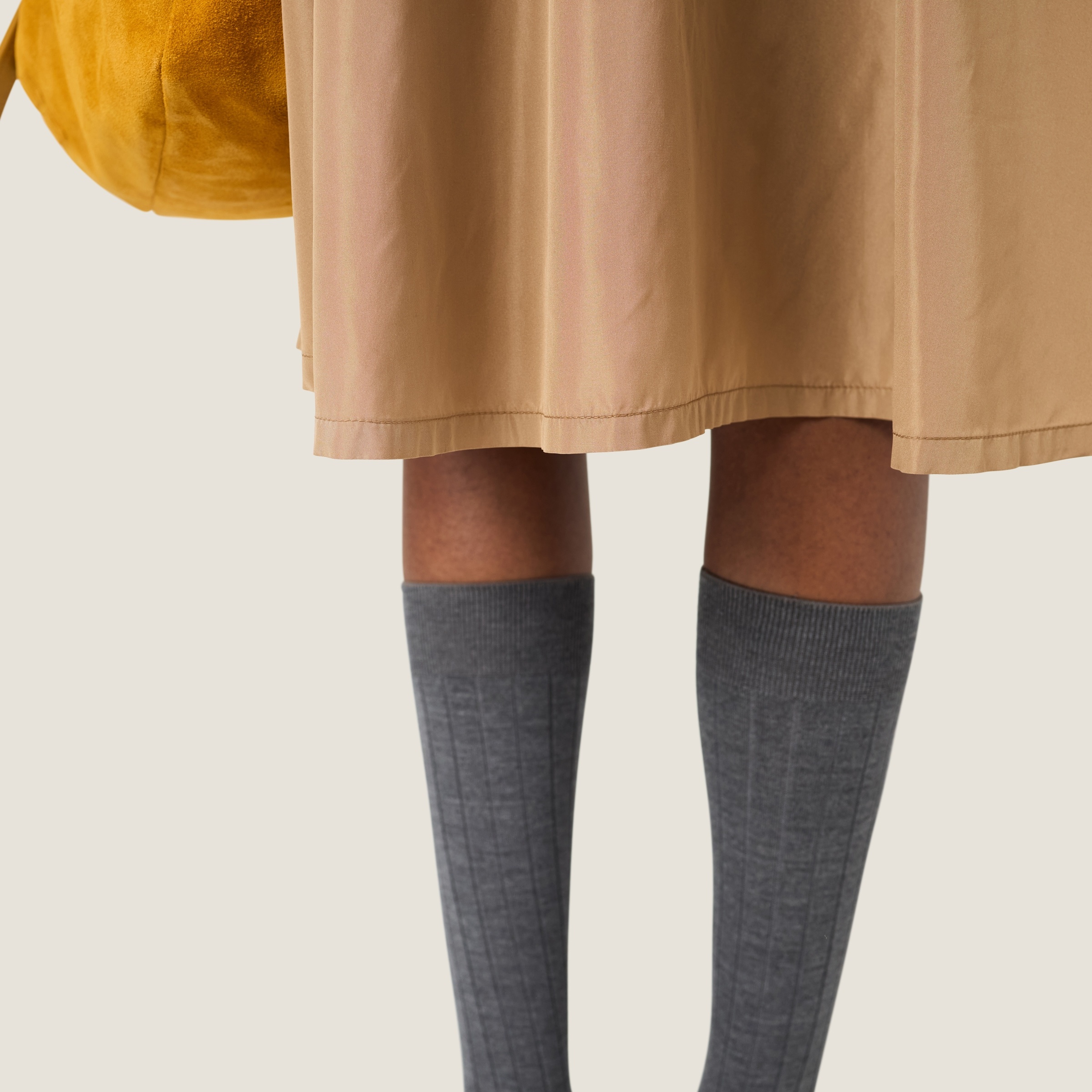 Technical silk dress - 5