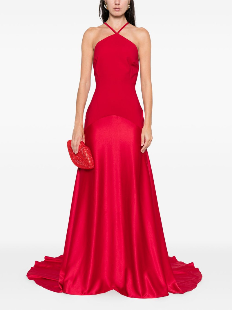 SOLACE LONDON halter maxi dress outlook