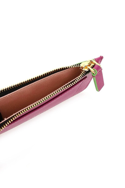 Marni SAFFIANO LEATHER ZIPPED CARDHOLDER outlook