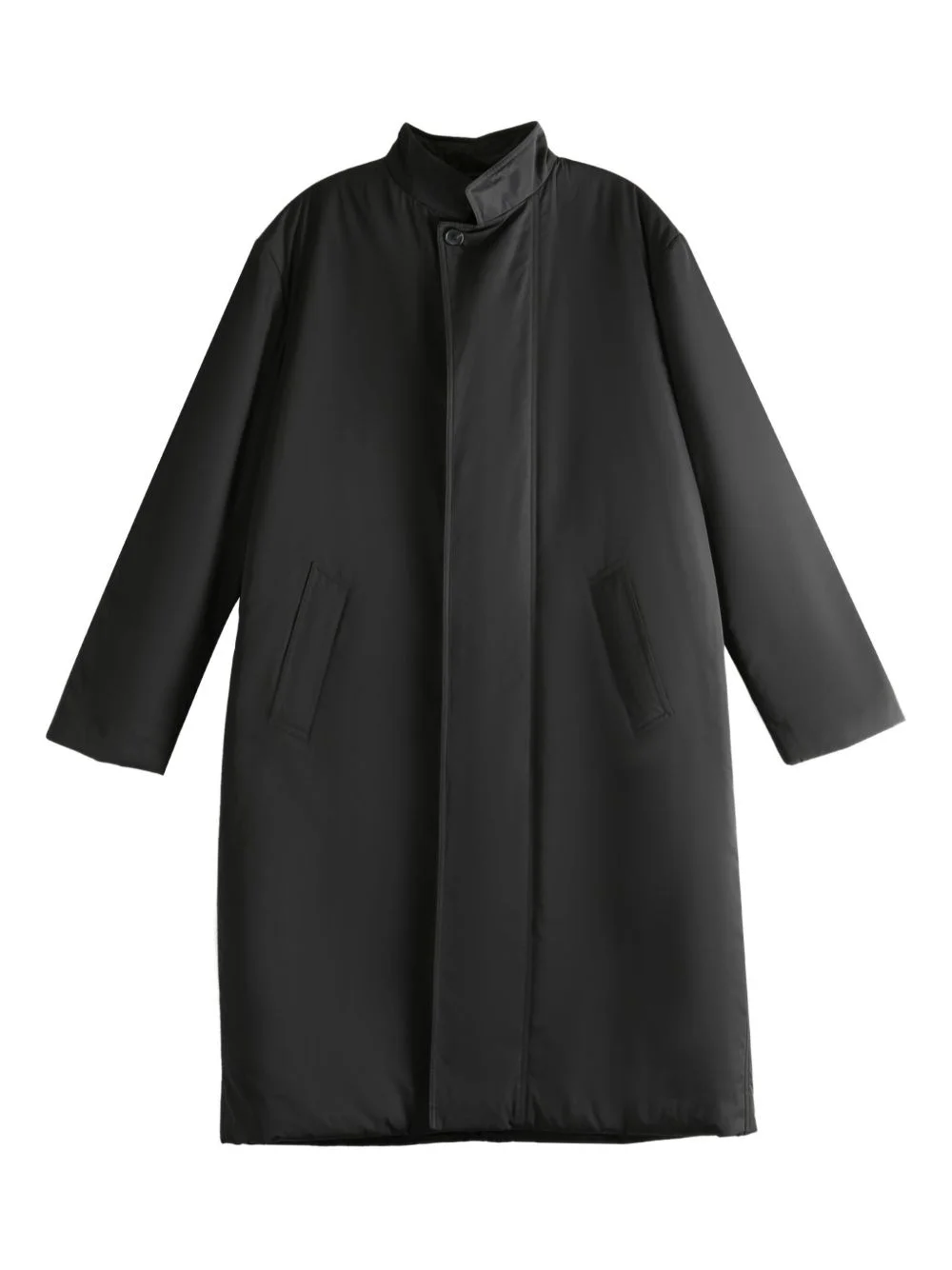 stand-up collar coat - 1