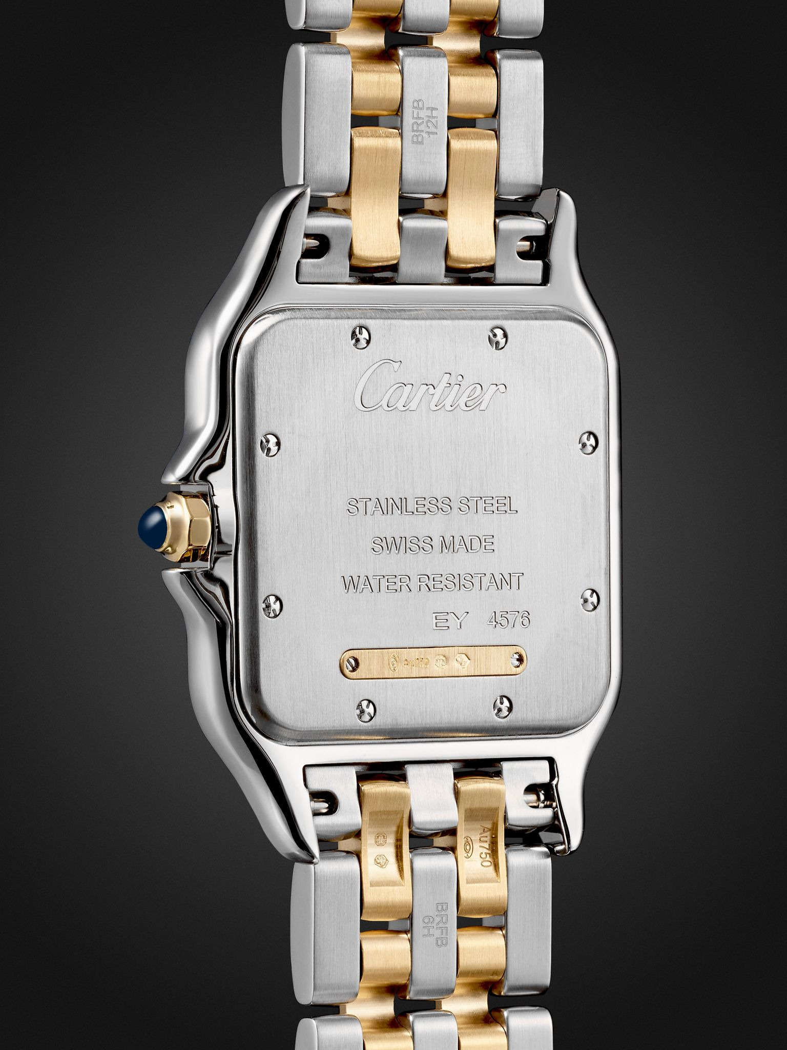 Panthère de Cartier Large 42mm 18-Karat Gold and Steel Watch, Ref. No. W2PN0016 White - 4