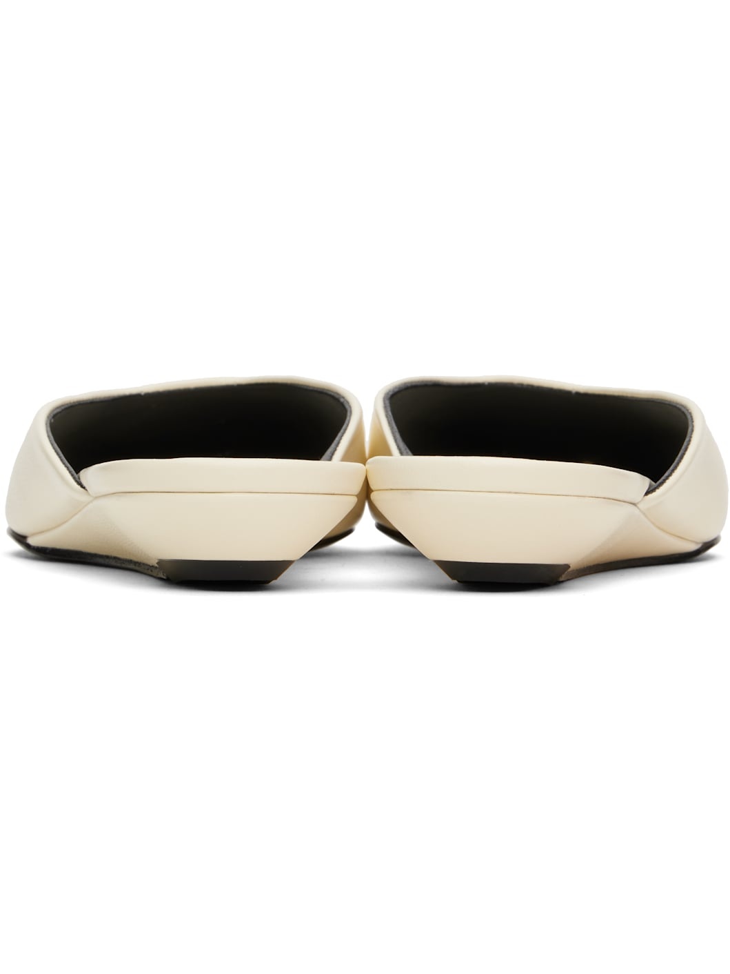 White Liz Mules - 2