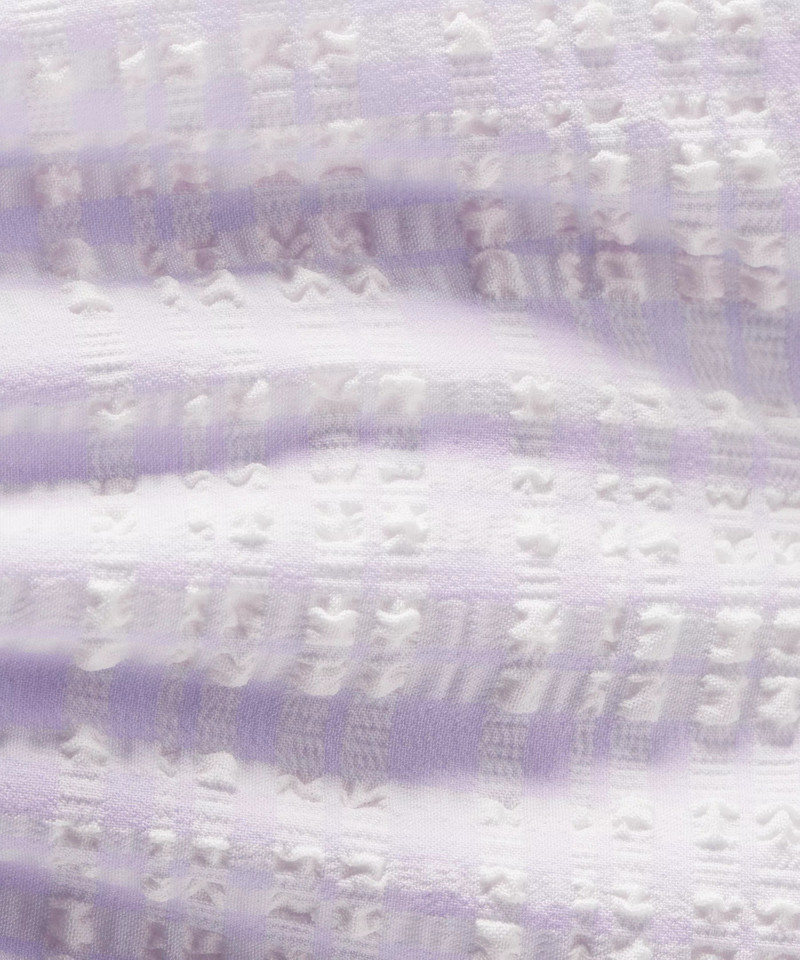 Women's Seersucker Check Gathered Headband 5