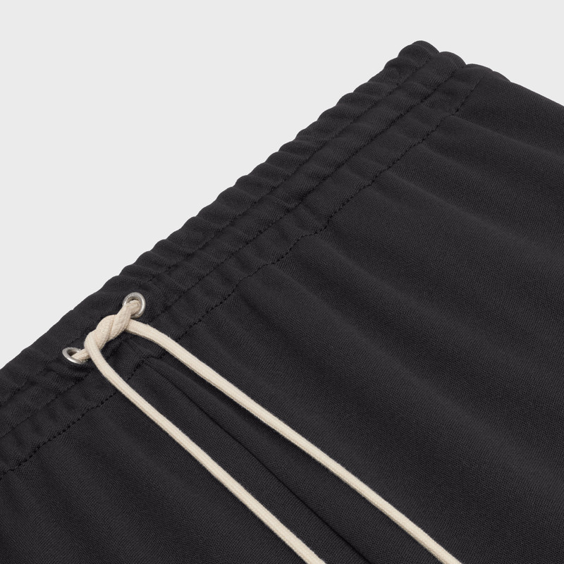 CELINE EMBROIDERED TRACK PANTS IN DOUBLE-SIDED JERSEY 3