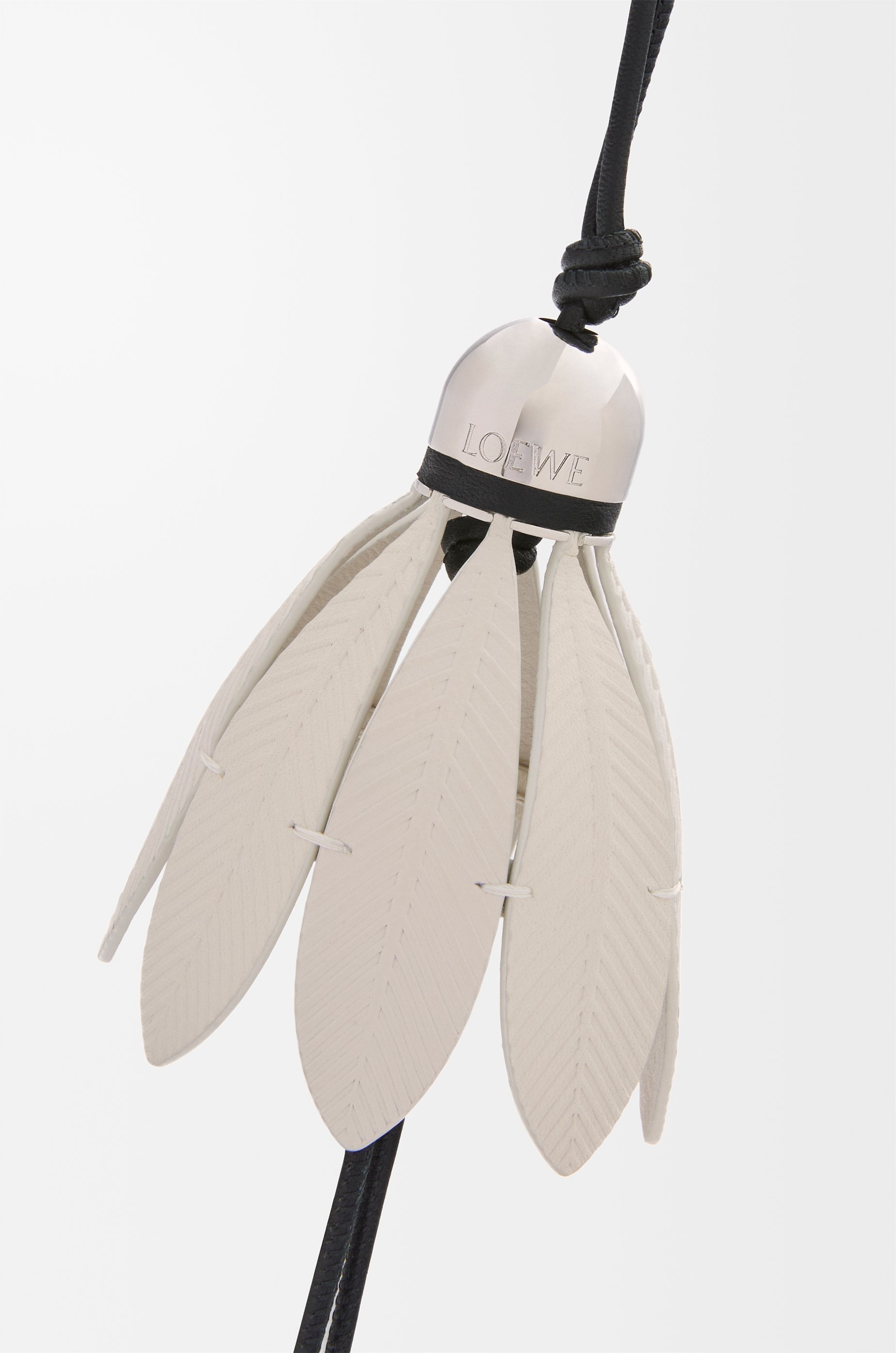 Badminton charm in calfskin - 2