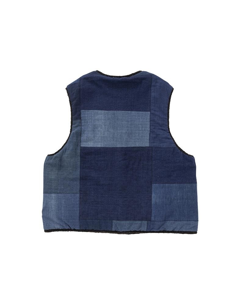 CROCHET KNIT VEST (N.D.) BLACK - 4