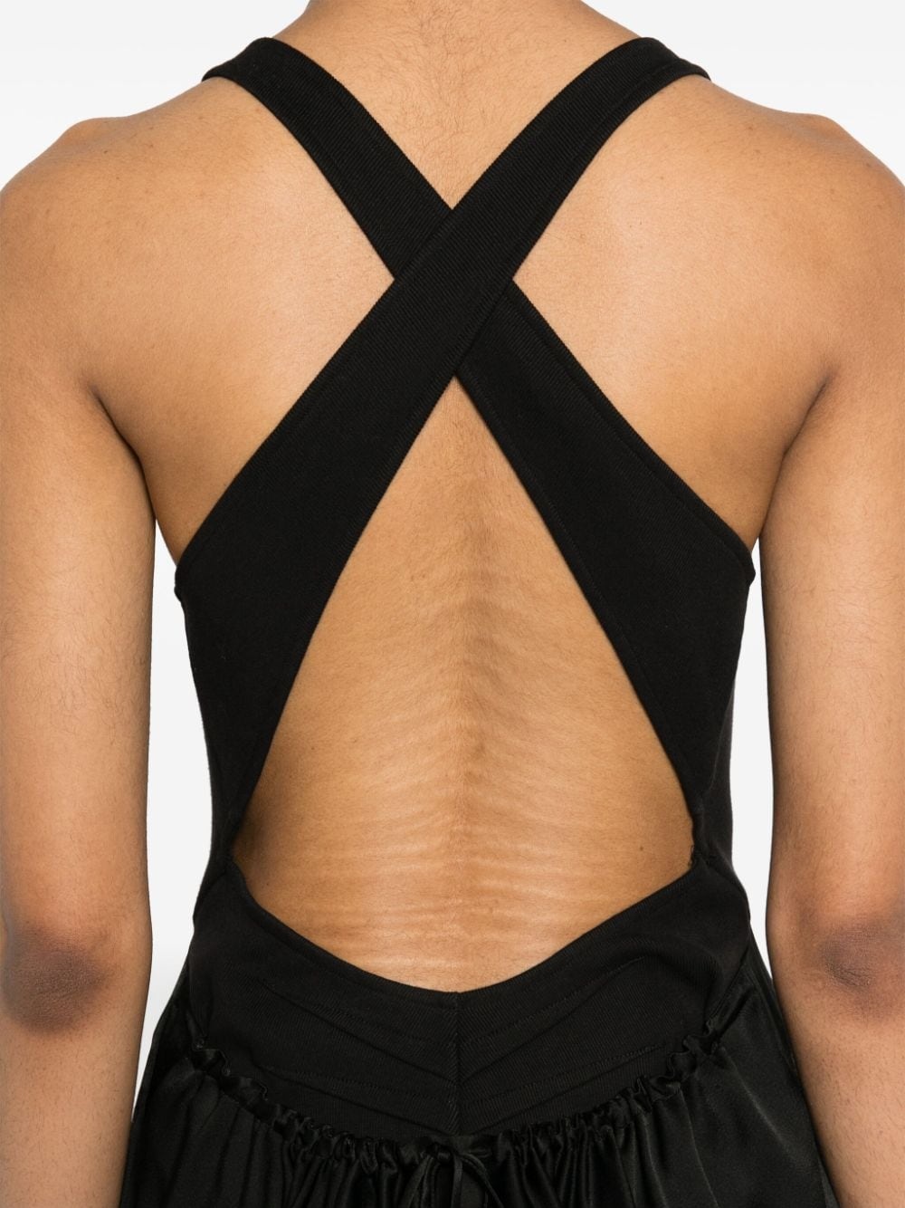 criss-cross flared dress - 5