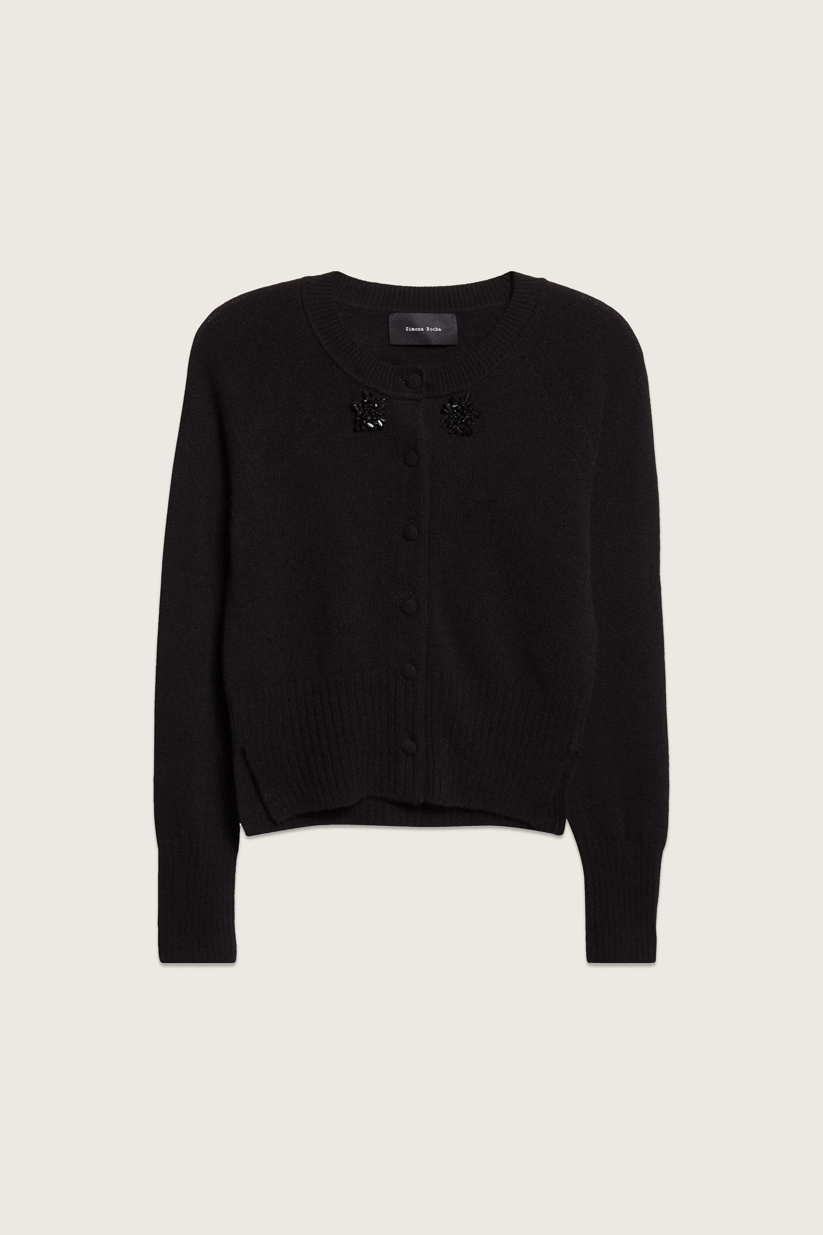 Embellished Cashmere Cardigan - 1