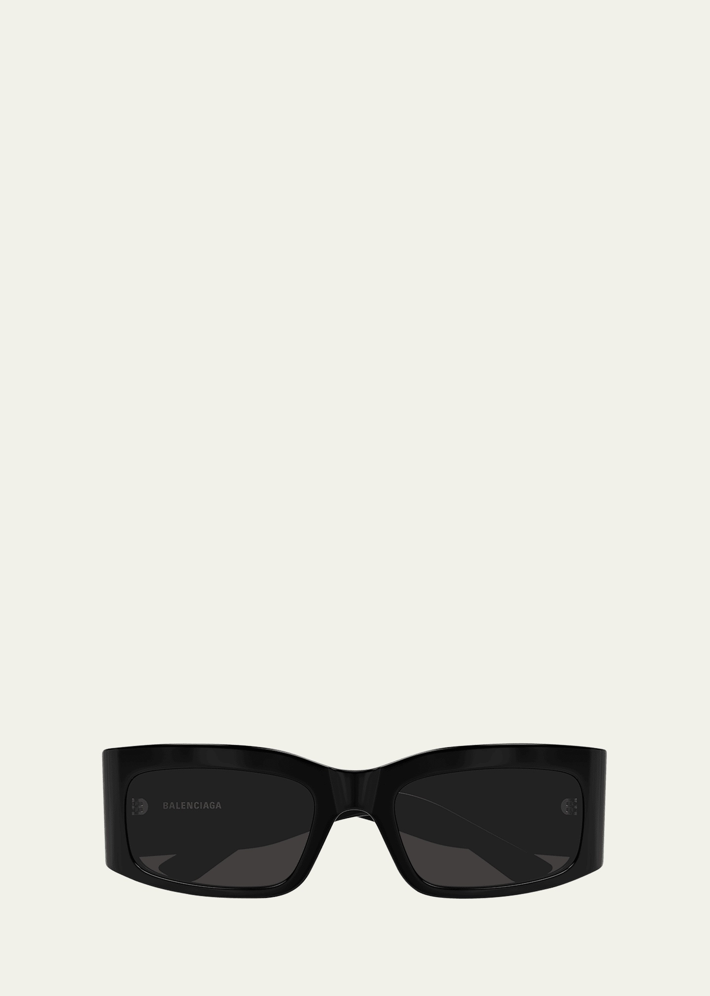 Men's Nylon and Acetate Rectangle Sunglasses - 1