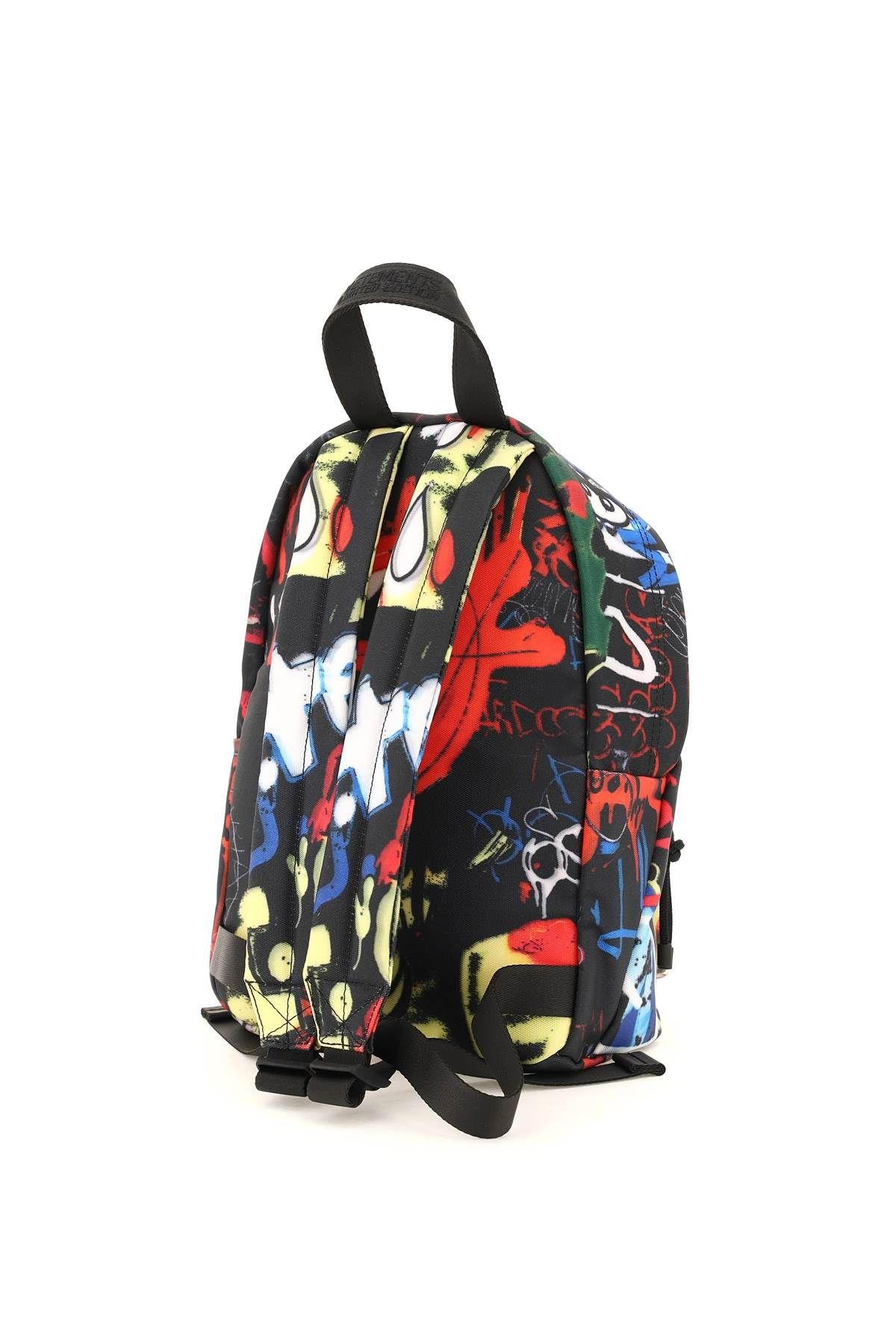 GRAFFITI PRINT MINI BACKPACK - 2