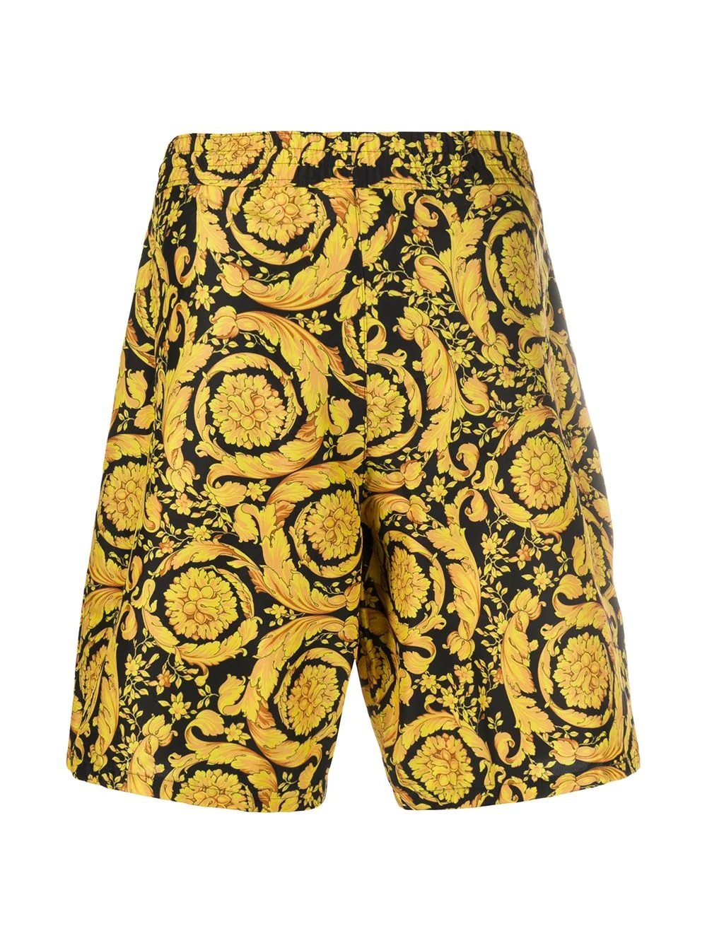 Barocco-print knee-length swim shorts - 2