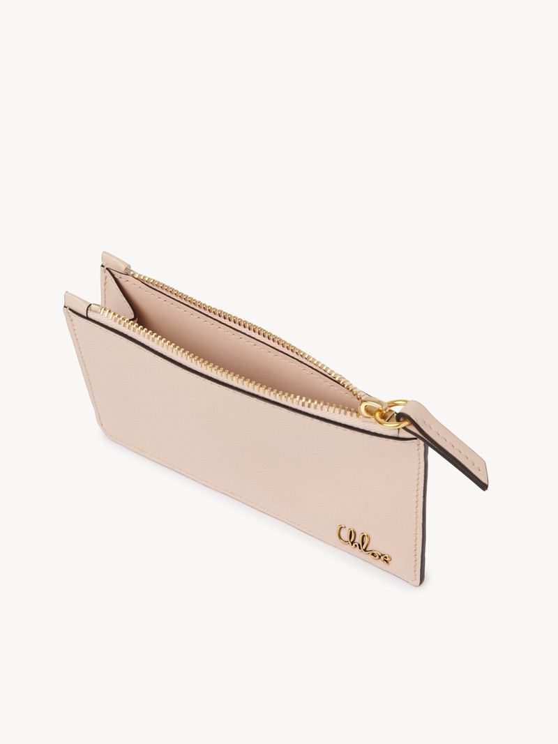 SMALL CHLOÉ ICONIC PURSE WITH CARD SLOTS IN SHINY LEATHER 4