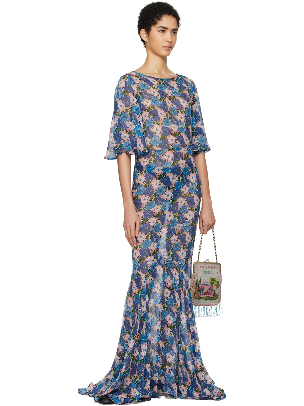 Multicolor Daisy Fair Maxi Dress - 4