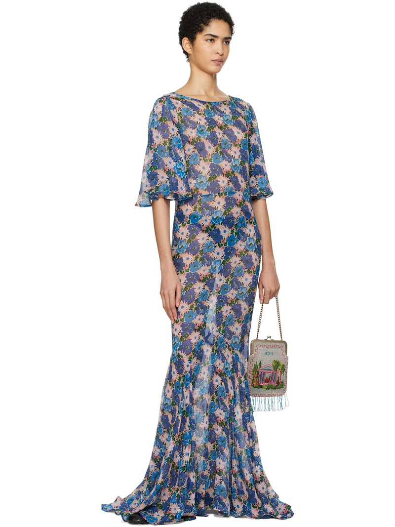 BODE Multicolor Daisy Fair Maxi Dress outlook