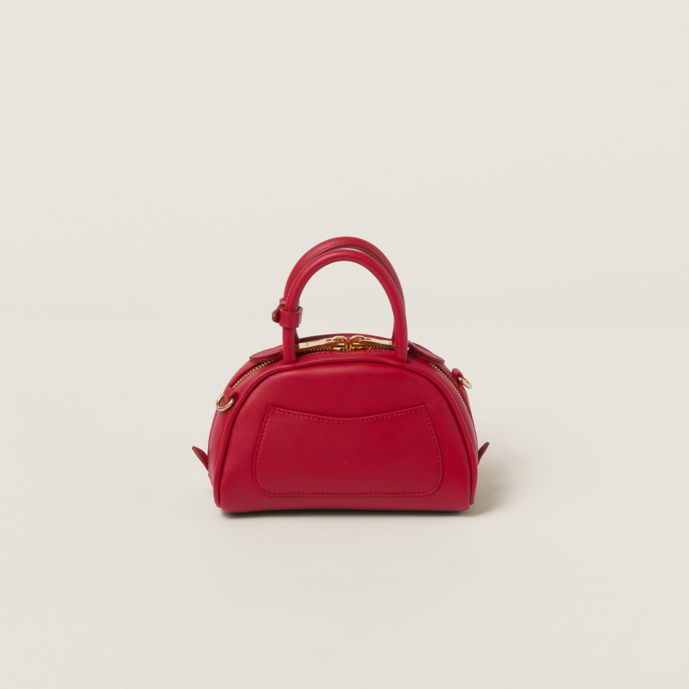 Leather top-handle bag - 3