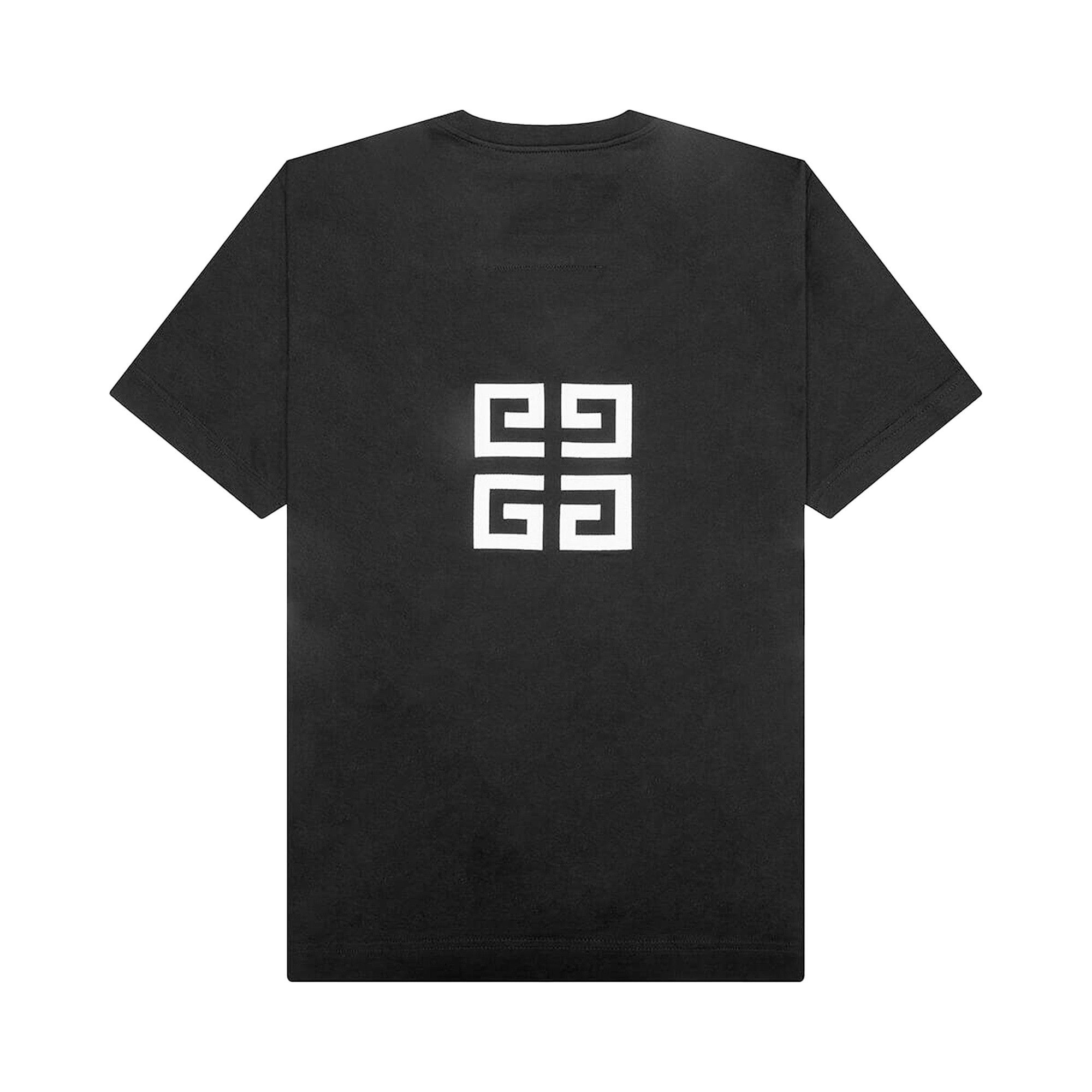 Givenchy 4G Motif Crewneck T-Shirt 'Black' - 2