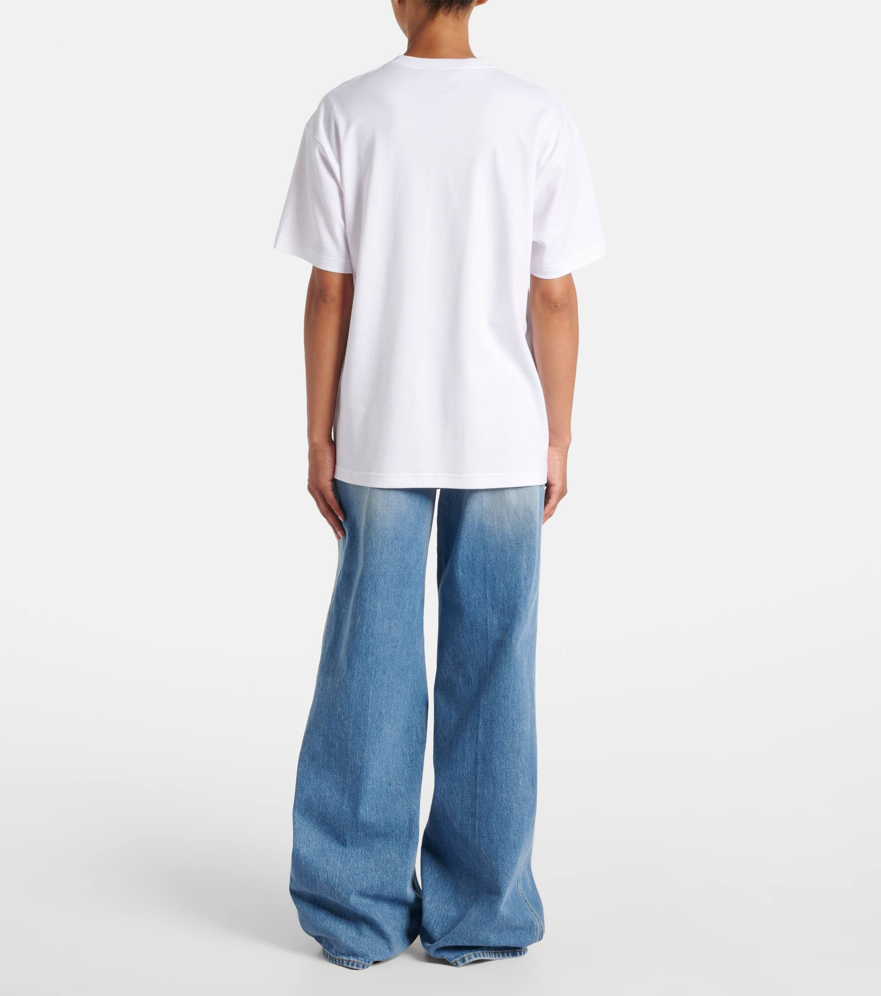 Logo cotton jersey T-shirt - 3