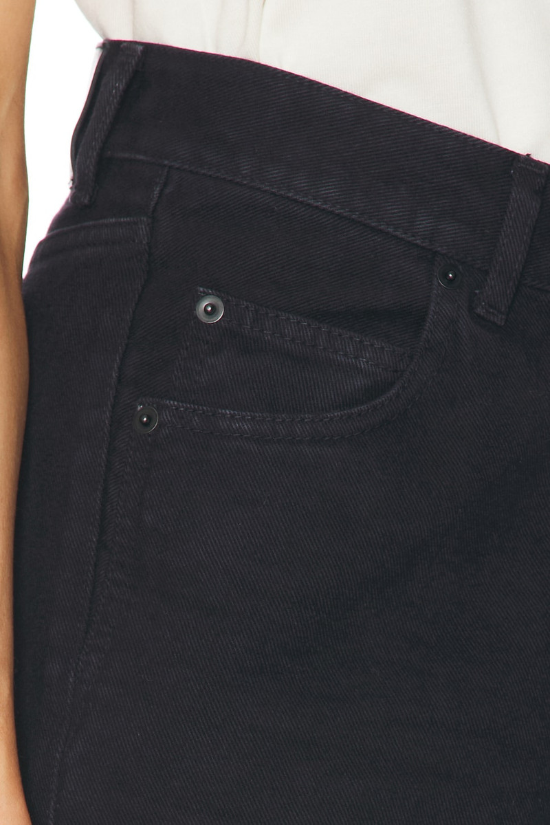 SAINT LAURENT High Waisted Wide Leg Jeans outlook