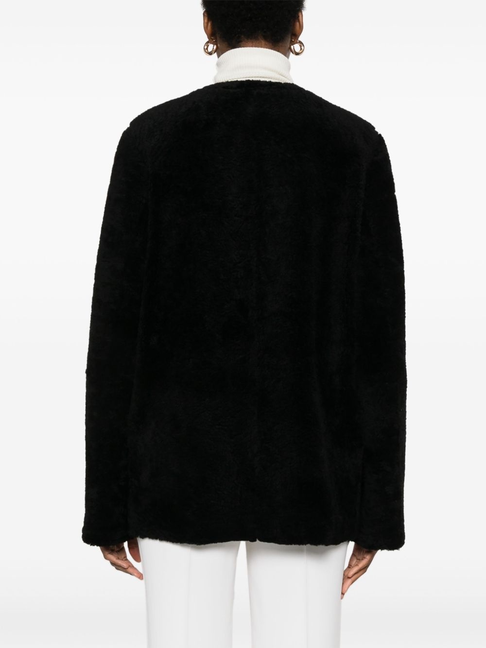 shearling jacket - 4