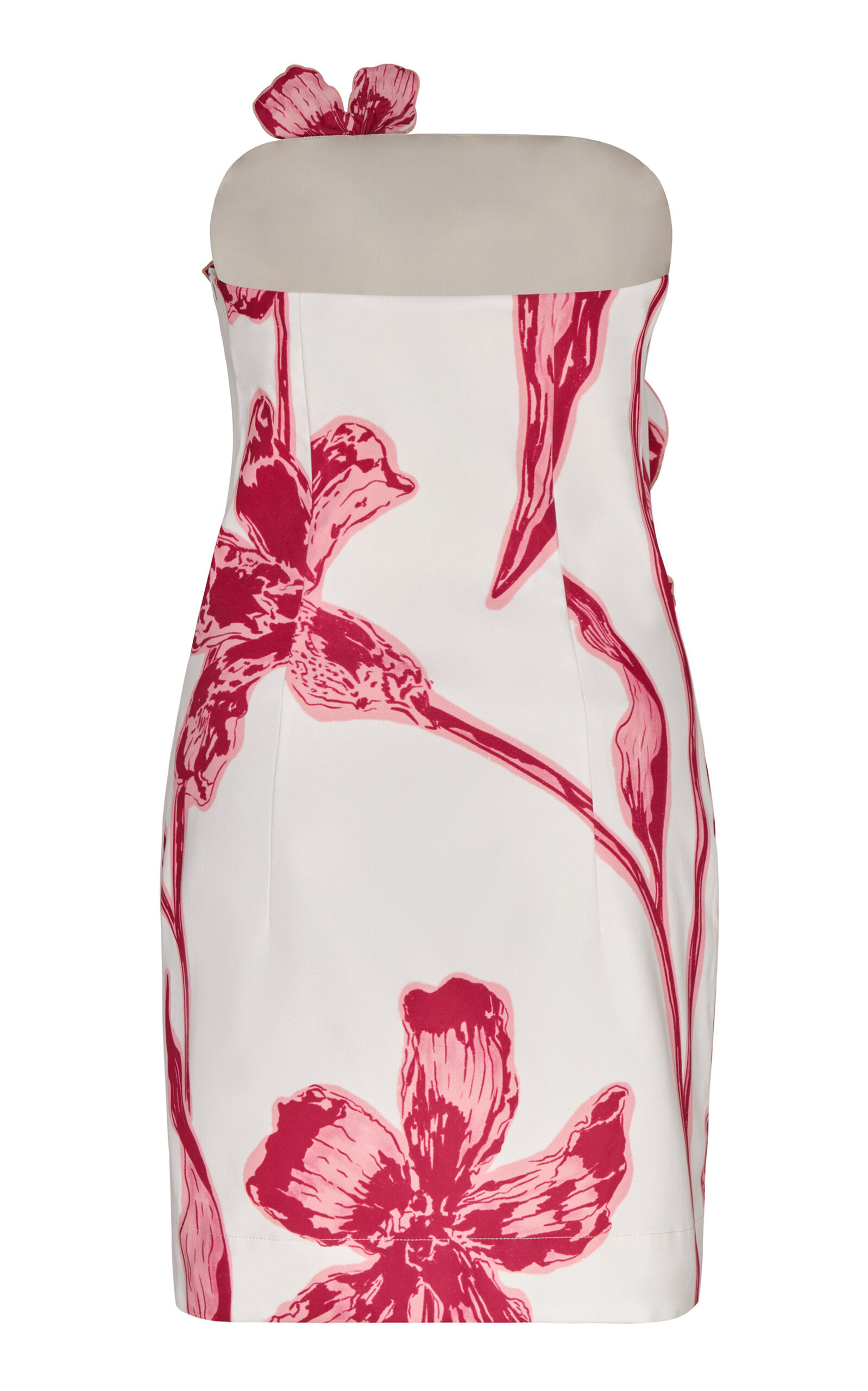 Origen Esencial Embroidered Cotton Mini Dress floral - 4