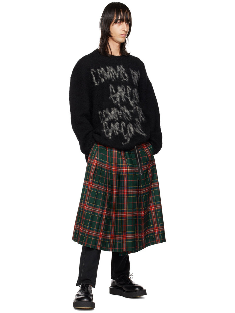 Comme des Garçons Homme Plus intarsia-knit wool jumper outlook