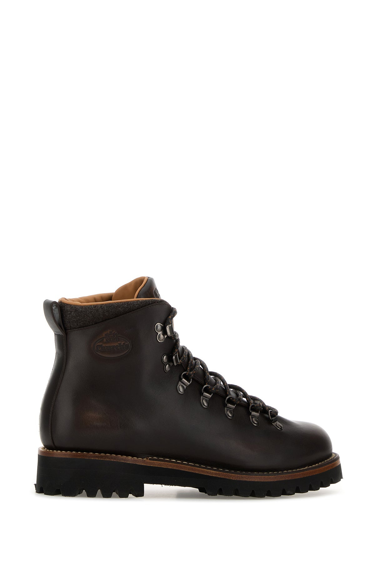 Dark brown leather Poulton ankle boots - 3