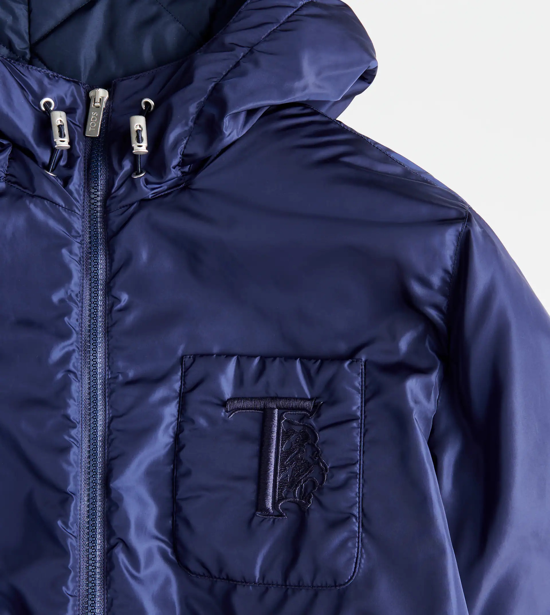 TOD'S PADDED WINDBREAKER - BLUE - 6