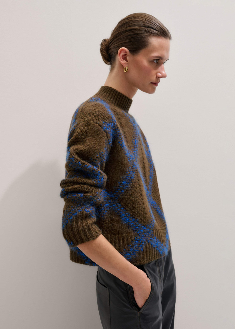 Straight Argyle Sweater 6