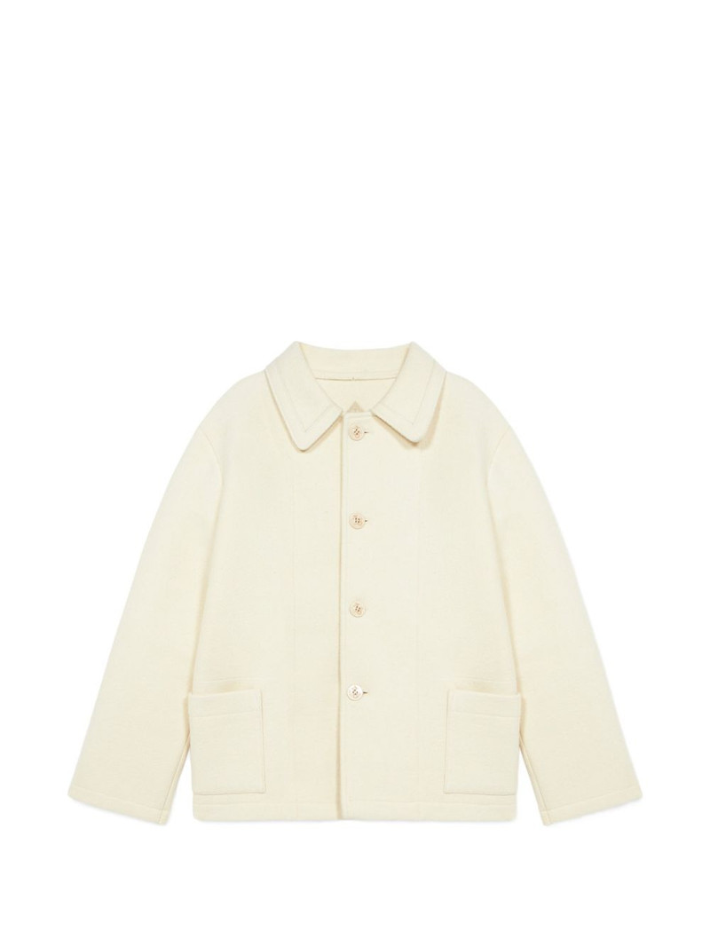 Donkey front pocket wool coat 1