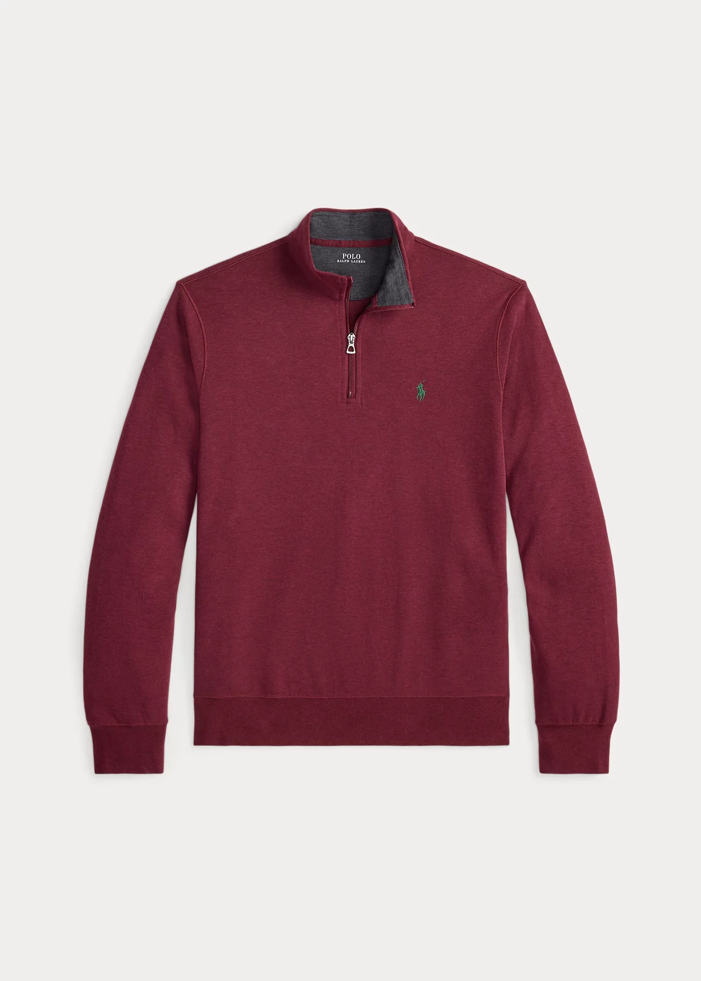 Luxury Jersey Quarter-Zip Pullover - 1