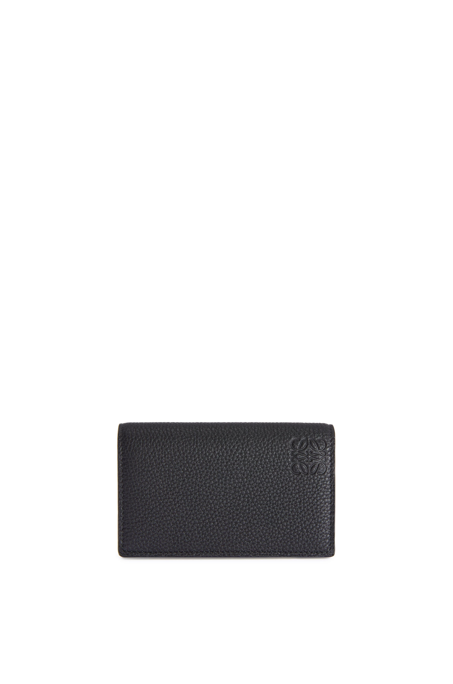 Business cardholder in soft grained calfskin - 1