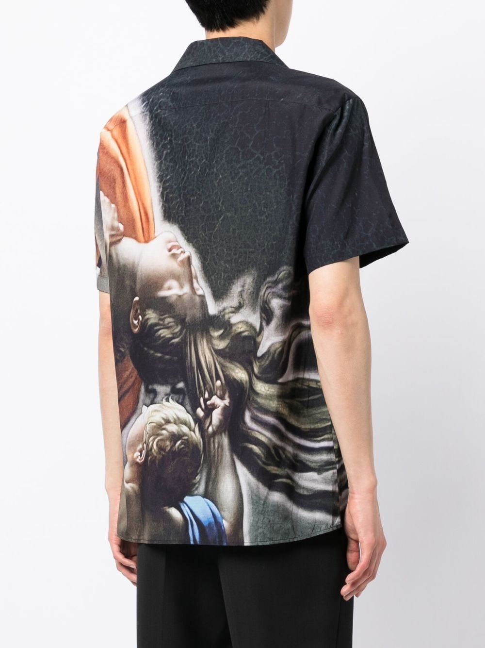 graphic-print short-sleeve shirt - 4