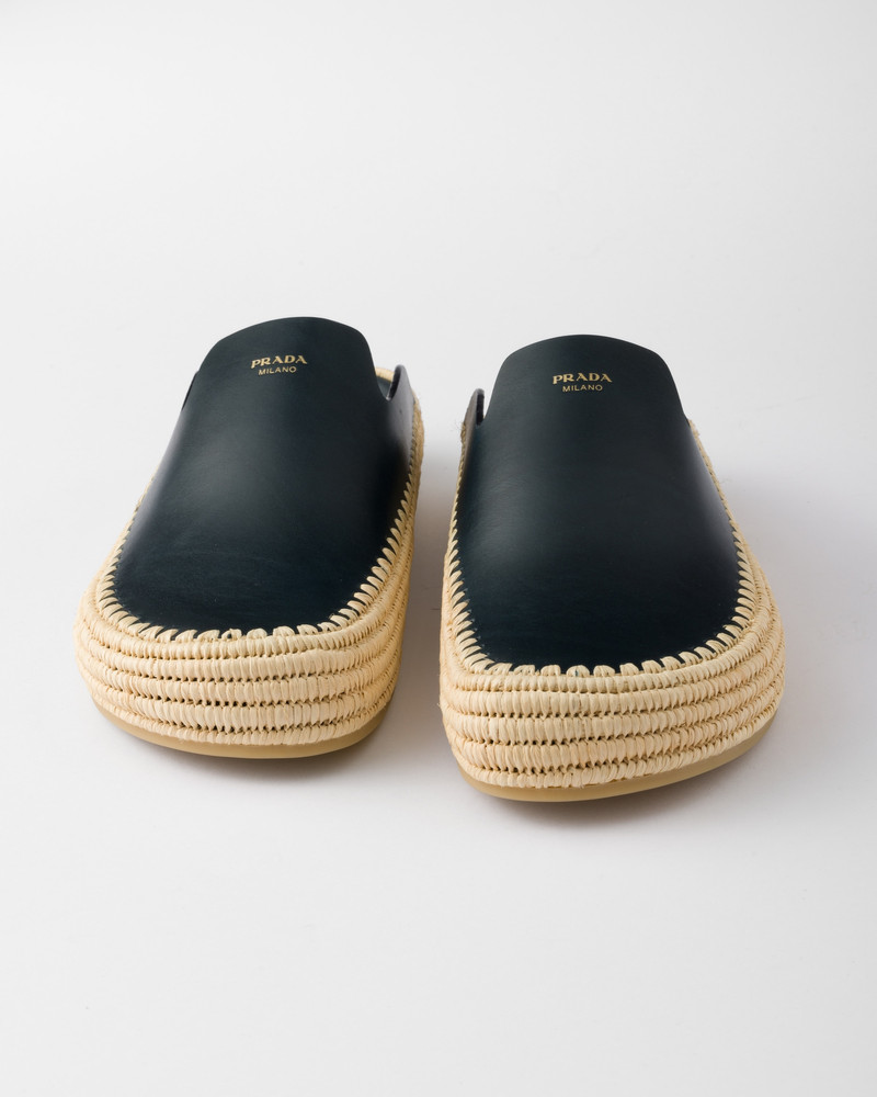 Leather mules 5