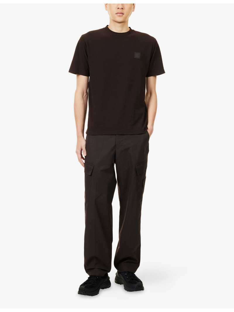 Stone Island Ghost Short-Sleeve Cotton T-Shirt outlook