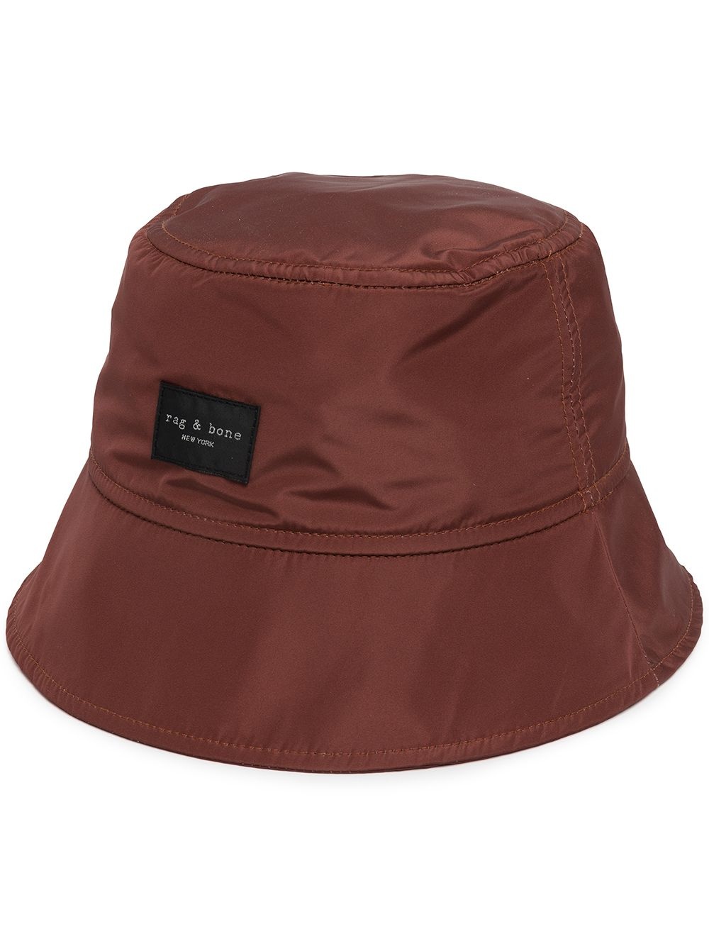 Addison logo-patch bucket hat - 1