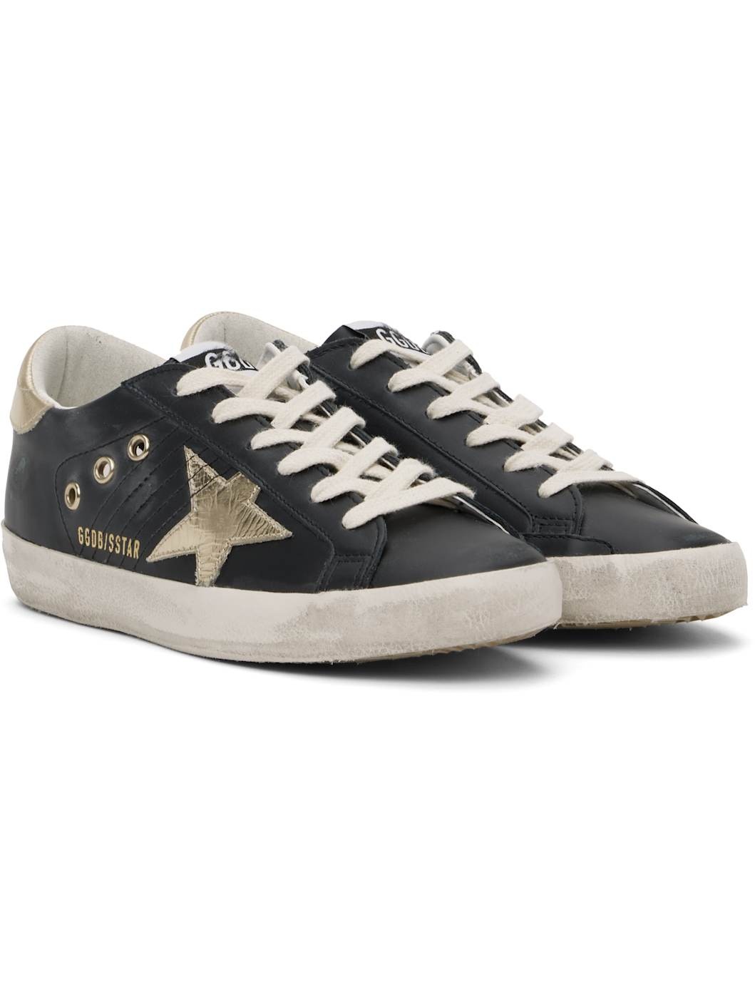 Black Super-Star Classic Sneakers - 4